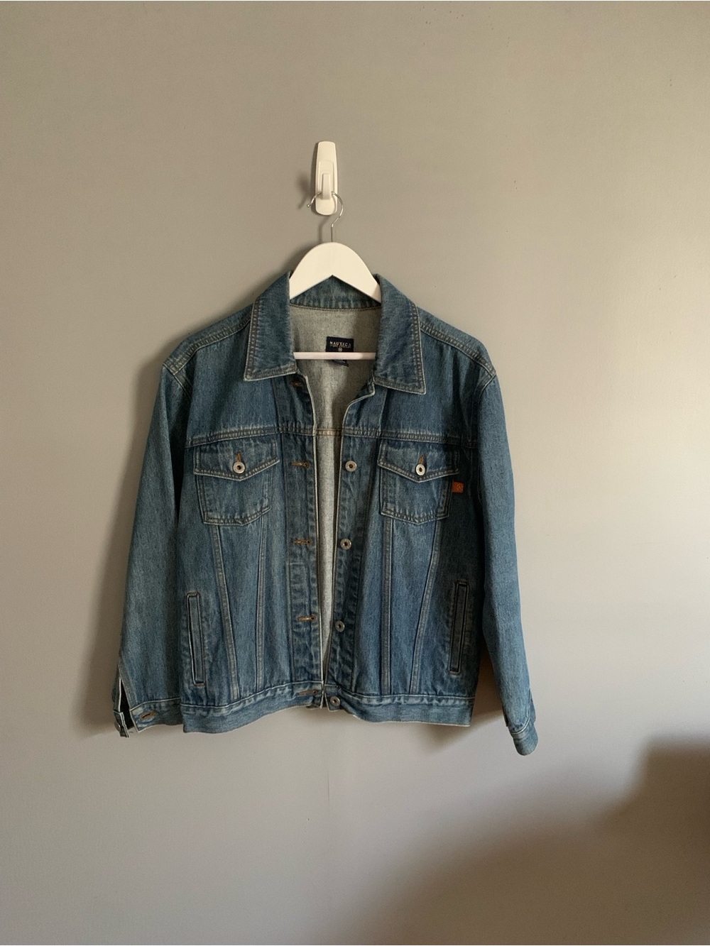 Vintage Nautica Classic Blue Denim Jacket